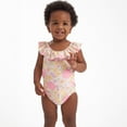 thumbnail image 2 of Gerber Baby Girl One-Piece Swimsuit, Sizes 0-3 Months - 24 Months, 2 of 8