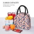 thumbnail image 5 of Rateoe Leopard Print (2) Pattern Lunch Bag Women, Lunch Box, Lunch Bag, Small Leakproof Lunch Tote Large Capacity Reusable Insulated Cooler Lunch Container, 5 of 6