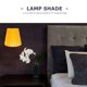 thumbnail image 4 of Small Lamp Shade Clip-on Vintage Lamp Shade Indoor Light Cover Gauze Lampshade, 4 of 5