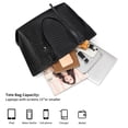 thumbnail image 5 of KALUNMA Large Women's Handbag,Zipper Closure Shopper Tote with Inner Pocket,Waterproof Shoulder Bag for Work,Office,Travel,Shopping and School, 5 of 7