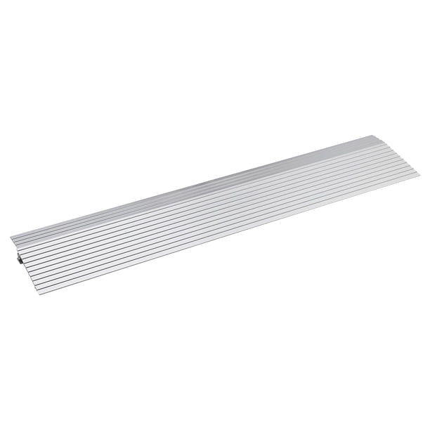 Yeshouse rampa de umbral de puerta de 2,5 cm, aluminio con superficie antideslizante, capacidad de 363 kg, ideal para sillas de ruedas, cochecitos, scooters y acceso fácil en entradas
