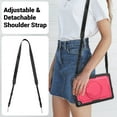 thumbnail image 6 of for Samsung Galaxy Tab A9+ 11.0" 2023 SM-X210/SM-X215/SM-X216B Case, Shockproof Rugged Protective Case with 360°/180° Rotating Handle Grip Stand & Adjustable Shoulder Strap & Pencil Holder - Rose, 6 of 9
