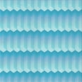 thumbnail image 1 of Ahgly Company Machine Washable Indoor Square Transitional Blue Area Rugs, 6' Square, 1 of 7