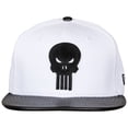 thumbnail image 2 of Punisher Minimalist Symbol w/Pebbled Brim New Era 59Fifty Fitted Hat-7 7/8 Fitted, 2 of 5