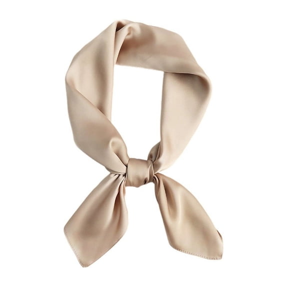 Hauaitttt Scarf Scarf 70x70cm Scarves Ribbon Kerchief Women Dot Polka Neck Scarf Lady Silk Scarf Head Scarf Silk Head Scarf for Women Printed Scarf Wrap Beach Scarfs for Women Large Satin Hair Scarf