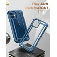 thumbnail image 3 of SUPCASE Unicorn Beetle EXO Series Case for iPhone 12 Mini (2020 Release) 5.4 Inch, Premium Hybrid Protective Clear Bumper Case (Aqua), 3 of 9