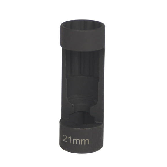 Strut Nut Socket 21mm with 12 Point 1/2" Drive, Suspension Strut Nut Socket Tool for Hex Wrench