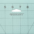 Westcott 12" x 12" SelfHealing Cutting Mat, for Craft, Blue, 1Count