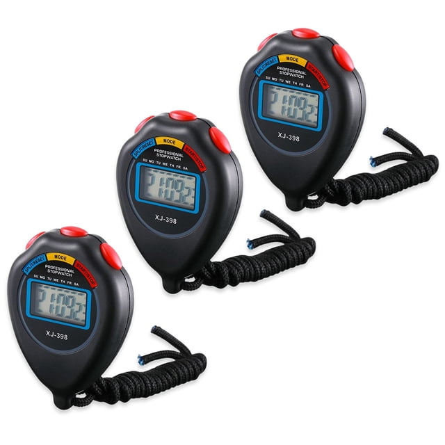 Cronógrafo LCD Digital Toystoory 3 piezas resistente al agua
