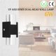 thumbnail image 1 of Bearachild Lámpara de pared LED COB roja para interiores de 6W, iluminación de aplique de cabezales para sala de estar, dormitorio, Bar, cafetería Iluminación y accesorios No.1 Bearachild HA024080-01, 1 of 6