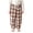 Khaki, variant on Kids Cotton Linen Pants Toddler Boys Girls Trousers Casual Striped Long Pant Rubber Waist Beach Pants (Red,2-3 Years)