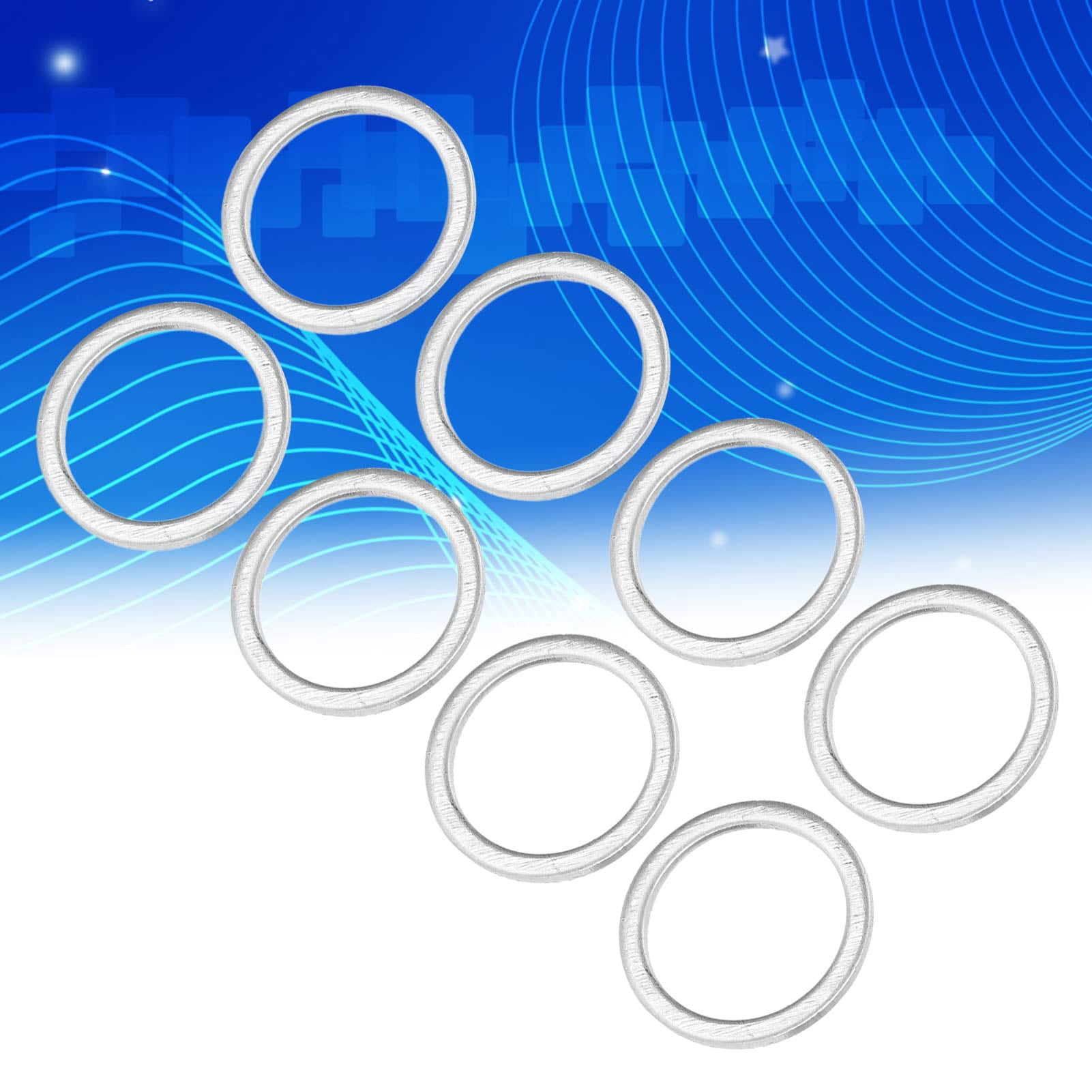 Stainless Steel Washer, Large Bearing Precise Heavy Duty Flat Washer  For Bearing For Gear