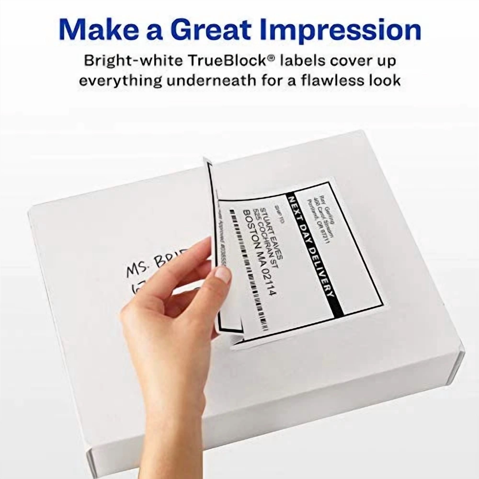 BUTTERFLY- Shipping Address Labels, Laser & Inkjet Printers, 3-1/3X4 Labels, 60 Labels