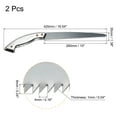 thumbnail image 2 of Uxcell 10" Hand Pruning Saw Iron Handle for Camping Garden Tree Branches Trimming,2Pcs, 2 of 5