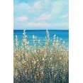 thumbnail image 2 of OToole, Tim 13x18 White Modern Wood Framed Museum Art Print Titled - Flowers at the Coast I, 2 of 4