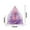 B#572, variant on Herunwer Moonstone Crystal Orgone Pyramid Ogan Crystal Energy Tower Nature Reiki Chakra Crushed Stone Jewelry Crystal Orgonite Pyramid Healing Chakra Pyramid