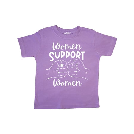

Inktastic Women Support Women Fist Bump Gift Toddler Boy or Toddler Girl T-Shirt