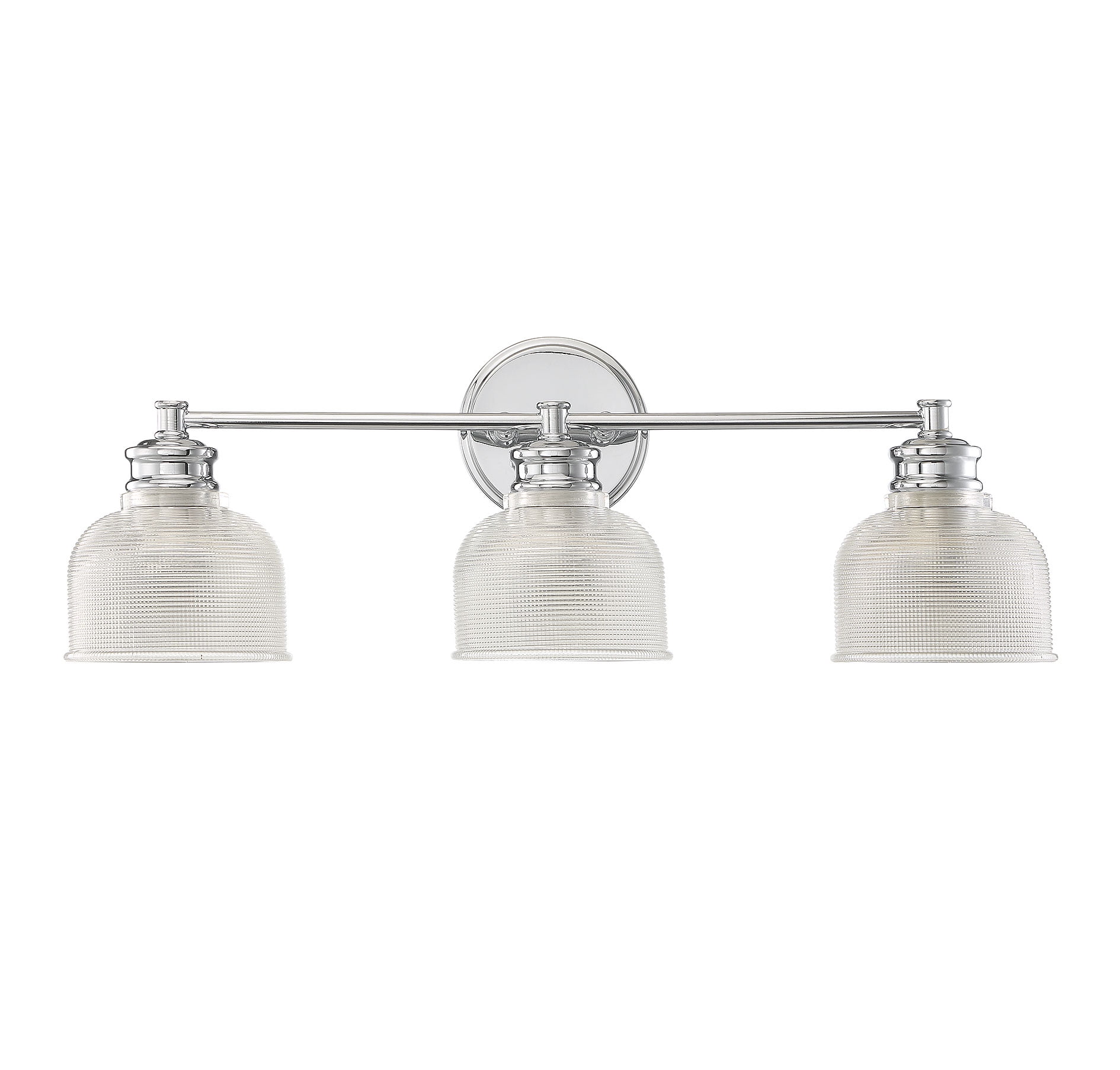 Trade Winds Lighting 3-Light Bathroom Vanity Light In Chrome
