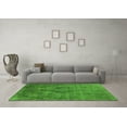 thumbnail image 3 of Ahgly Company Indoor Round Oriental Green Industrial Area Rugs, 8' Round, 3 of 4