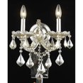 thumbnail image 1 of Elegant Lighting Maria Theresa 2 Light Elements Crystal Wall Sconce, 1 of 2
