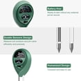 thumbnail image 3 of SUTENGDA 2PC Soil Test Kit Moisture Meter 3 in 1 Plant Water Meter Light Tester for Potted Plants Soil PH Meter for Garden Farm Lawn Indoor/Outdoor Plant Care Tool Easy Read Indicator  Ba, 3 of 7