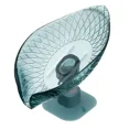 thumbnail image 3 of Soporte de jabón de drenaje, caja de jabón de hojas, bandeja con ventosa, estante de secado para esponja de ducha, contenedor, accesorios de baño para el hogar, 3 of 5