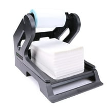 U.S. Solid Label Holder for Rolls and Fan-Fold Shipping Labels, 2 in 1 Label Roll Holder Work with Desktop Label Printer