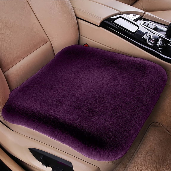 Danhjin Chair Cushions Non-Slip Seat Pad, Car Winter Plush Single Pad for Home Office