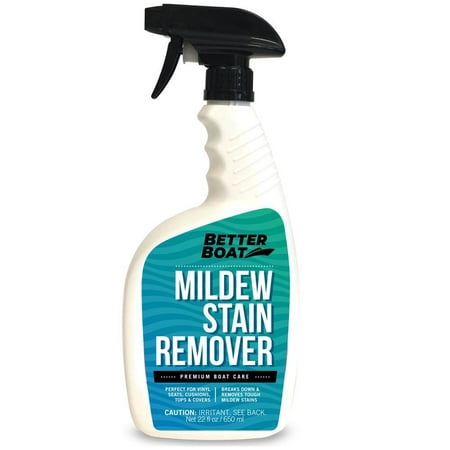 Better Boat Mildew Remover Stain Remover Cleaner Seats Fabric Vinyl (Best Mold And Mildew Cleaner For Vinyl)
