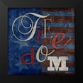 thumbnail image 2 of Kingsley 12x12 Black Modern Framed Museum Art Print Titled - Freedom, 2 of 5