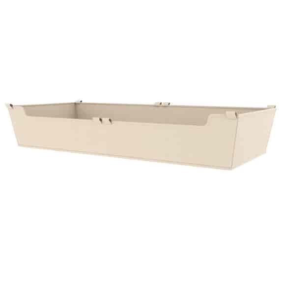 Rev-A-Shelf Sidelines CBLSL-301417-T-1 Canvas Cloth Closet Basket Liner, Tan