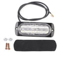 thumbnail image 1 of 12-24V Truck Car 12 LED Flash Strobe Emergency Warning Light Flashing Lights White/Red, 1 of 14