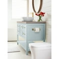 thumbnail image 3 of Amerock Blackrock Golden Champagne Pivoting Double Post Toilet Paper Holder, 3 of 8