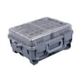 thumbnail image 3 of Contenedor de herramientas de pesca de caja de almacenamiento de señores para pesca en mar campamento para acampar pesca en bote Gris, 3 of 8