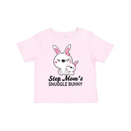 

Inktastic Step Moms Snuggle Bunny Easter Gift Toddler Toddler Girl T-Shirt