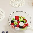 thumbnail image 6 of 4.53x7.87in Extra Large Fruit Vegetable Storage Basket Refrigerator Fresh-Keeping Container - Leakproof Outdoor Organizer with Hidden Handle (White)​, 6 of 8