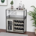 thumbnail image 3 of Armoire de Bar à Vin avec Rangement, Armoire à Casier à Vin, 3 of 9