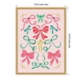 thumbnail image 5 of Kate and Laurel Framed Canvas Wall Art Print 'Christmas Bows' by Rachel Lee, 18 x 24 Sylvie Bright Gold Frame, Whimsical, Holiday Art for Wall Decor, 5 of 8