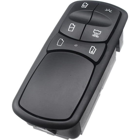 A-Premium Master Power Window Switch Compatible with Honda Civic 2001-2005, CR-V 2002-2006, Front Left Driver Side, Replace# 901-602, 35750-S5A-A01ZA, 35750-S5A-A02ZA