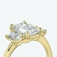 thumbnail image 5 of 2.00 CT Excellent Cut Octagon Moissanite Diamond Ring / Engagement Ring /18K White Gold Plated Wedding Ring / Anniversary Ring / Jewelry Ring, 5 of 5