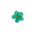 thumbnail image 3 of Qarigey Pinza para el pelo Garra Flor linda Horquilla Bang Abrazadera Accesorios de peinado Accesorio para el cabello Cristal Verde Qarigey AP011328-03, 3 of 6