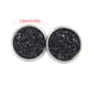 thumbnail image 4 of Jumpingount Pendientes Gotas para los oídos de acero inoxidable Galvanoplastia fina Superficie lisa Ligero Pendientes Magnífico regalo para boda Ropa, zapatos y accesorios Miscelánea Negro Jumpingount AP009493-12B, 4 of 6