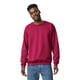 thumbnail image 1 of Sudadera Gildan unisex de forro polar con cuello redondo para adulto, color rojo cardenal, 1 of 6
