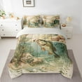 thumbnail image 2 of jejeloiu Big Bass Fish 7-Piece Twin Bedding Sets,Fishing And Hunting Bedding Comforter Set,Rustic Farmhouse Cabin Sheet Sets For Kids,Microfiber Bedroom Decor Reversible, 2 of 8
