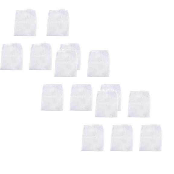 15/10/5pcs Nut Milk Bag Reusable Food Grade Nylon Strainer Fine Mesh Cheesecloth Cold Brew Coffee Tea Juice Filter Yogurt Almond Soup All Purpose Food Strainer