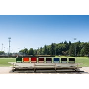 Cascade Mountain Tech Lightweight Stadium Seat for Bleachers, Red