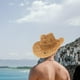 thumbnail image 4 of 2 Uds Sombrero De Vaquero Occidental Sombrero De Sombrero De Playa Para Exteriores Negro negro Salvador Sombrero de vaquero, 4 of 10