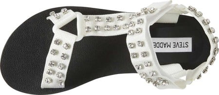 steve madden women's henley rhinestone sport sandals