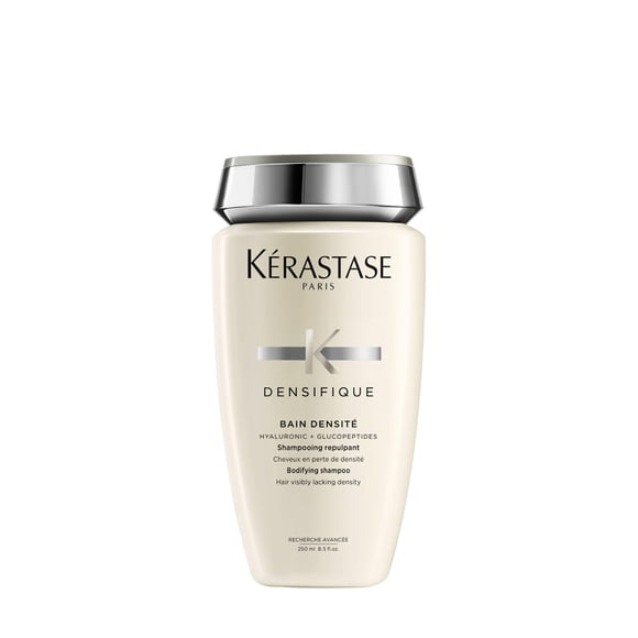Shampooing KÃRASTASE Densitéifique, Shampooing Épaississant et Fortifiant, Élimine l'Accumulation et Ajoute de la Brillance avec de l'Acide Hyaluronique pour Cheveux Fins, Fins et Clairsemés, 8,5 Fl Oz