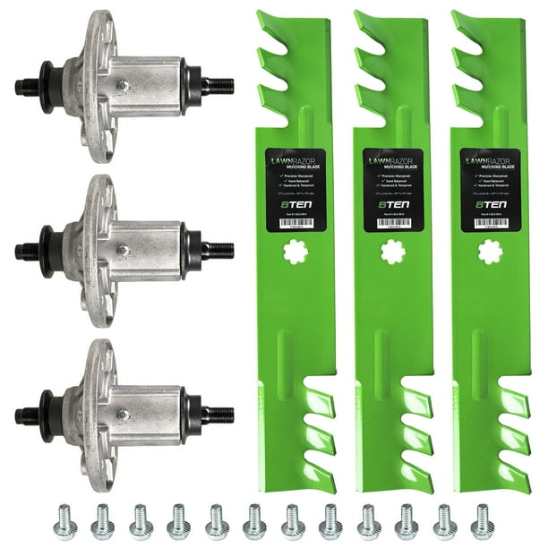 8TEN Deck Blade Spindle Kit for John Deere 145 D140 D150 D160 LA130